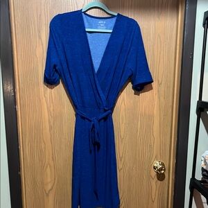Apt 9 electric blue women’s mid length dress size large